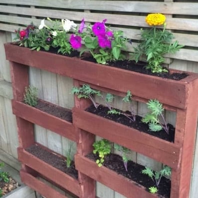 pallet planter