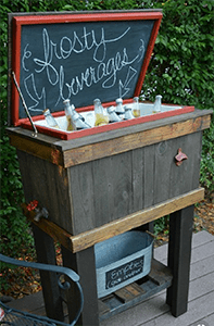 pallet drinks cooler