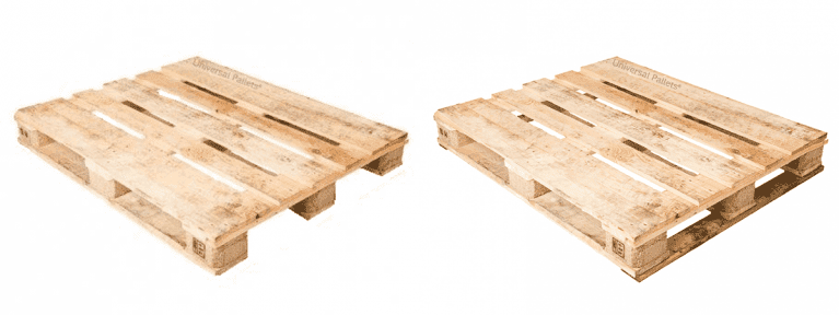 difference between a three legger pallet and a conversion pallet