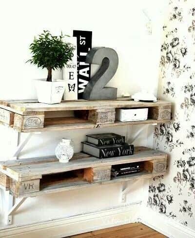 chunky pallet shelving