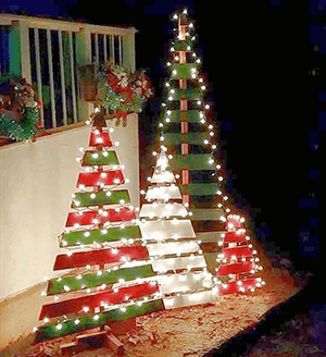 pallet Christmas tree ideas